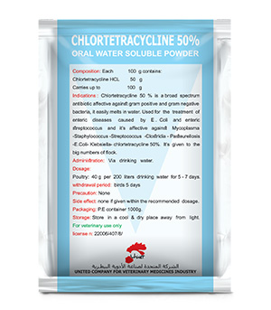 CLORTETRACYCLINE 50%