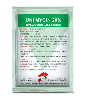 UNIMYCIN 20%