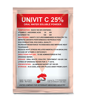 UNIVIT C 25%